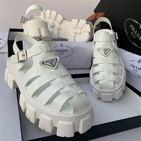 prada technical sandals|prada sandals for sale.